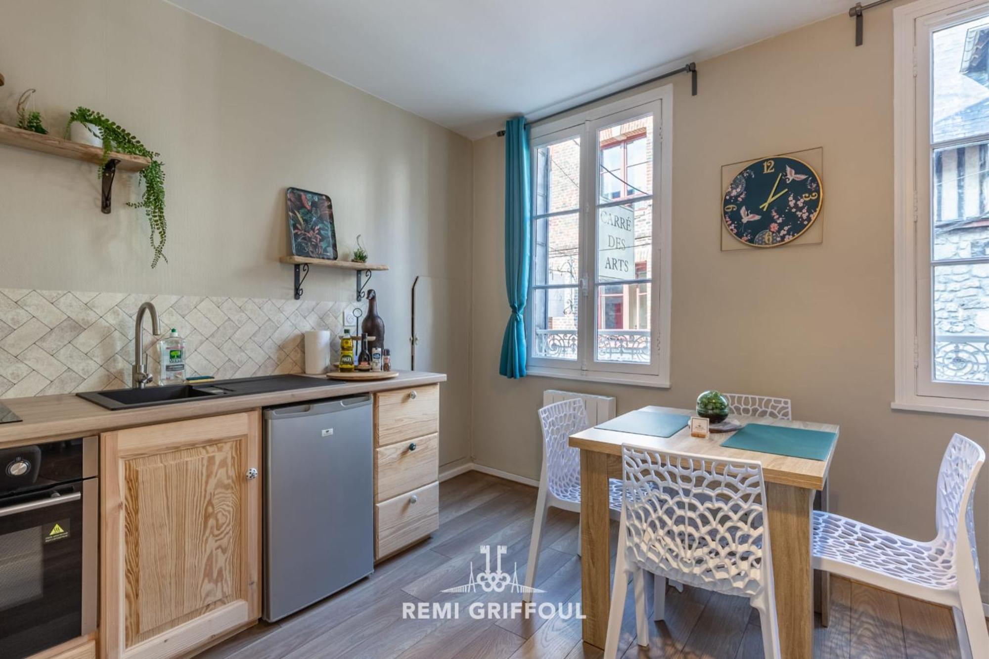 Emeraude Cozy Nest 3 Heart Of Historic District 2 Guests Honfleur Esterno foto